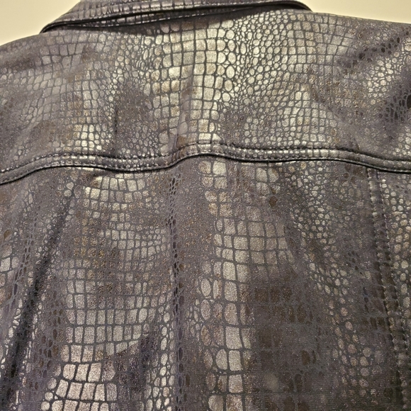 Ruby Rd. Alligator Patterned Jacket, Size 16 - Picture 3 of 7
